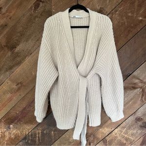 Zara cream sweater